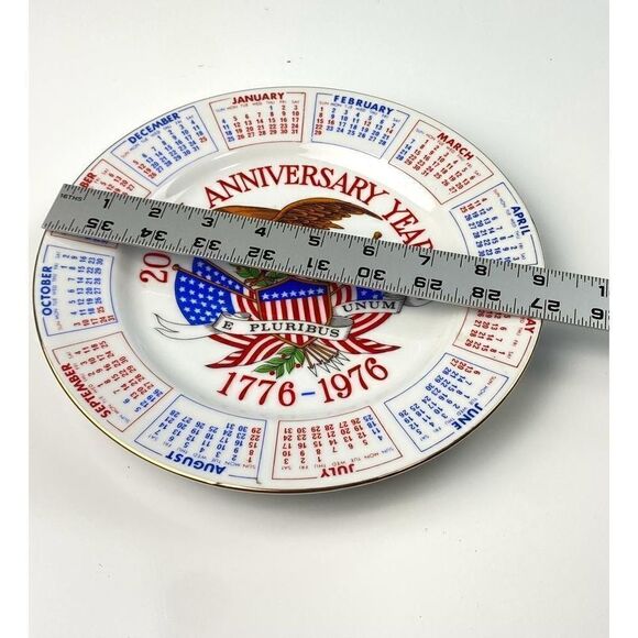 200th Anniversary Year American 1976 Bicentennial Celebration Decorative Plate C - Picture 3 of 5